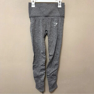 Gymshark Vital Boost Legging Smokey Grey Mark Size XS NWT New